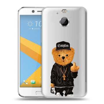 Пластиковый чехол на HTC 10 evo с принтом Мишка Пластиковый чехол на HTC 10 evo с принтом Мишка