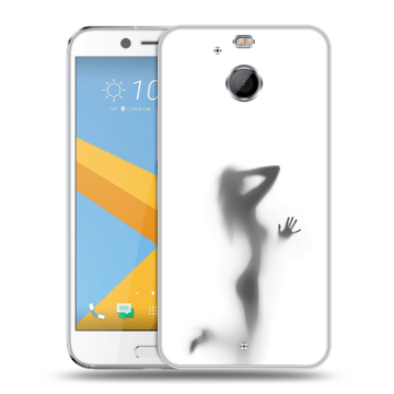 Пластиковый чехол на HTC 10 evo с принтом Силуэт