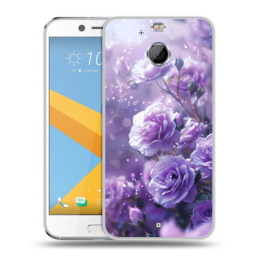 Пластиковый чехол на HTC 10 evo с принтом Розы цветы Пластиковый чехол на HTC 10 evo с принтом Розы цветы