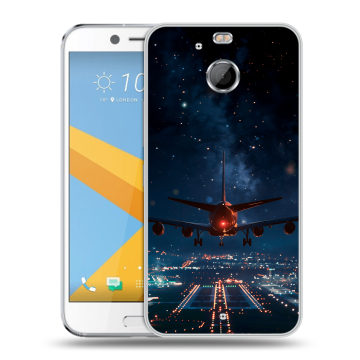Пластиковый чехол на HTC 10 evo с принтом самолет Пластиковый чехол на HTC 10 evo с принтом самолет