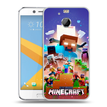 Пластиковый чехол на HTC 10 evo с принтом Майнкрафт Minecraft Пластиковый чехол на HTC 10 evo с принтом Майнкрафт Minecraft