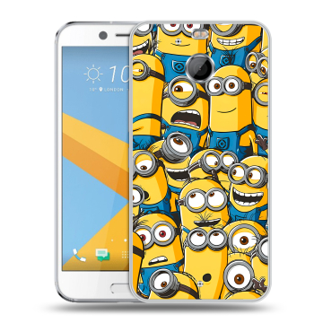 Пластиковый чехол на HTC 10 evo с принтом Миньоны Пластиковый чехол на HTC 10 evo с принтом Миньоны