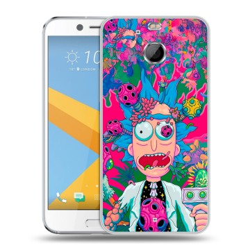 Пластиковый чехол на HTC 10 evo с принтом Рик и Морти Rick Morty Пластиковый чехол на HTC 10 evo с принтом Рик и Морти Rick Morty