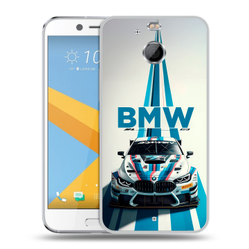 Пластиковый чехол на HTC 10 evo с принтом БМВ BMW Пластиковый чехол на HTC 10 evo с принтом БМВ BMW