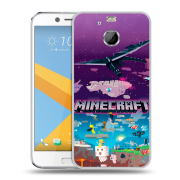 Пластиковый чехол на HTC 10 evo с принтом Майнкрафт Minecraft Пластиковый чехол на HTC 10 evo с принтом Майнкрафт Minecraft