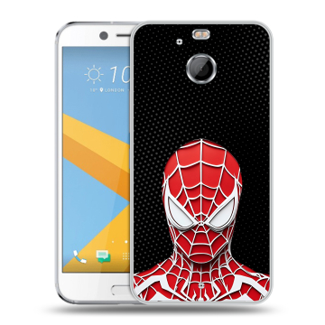Пластиковый чехол на HTC 10 evo с принтом человек паук spiderman