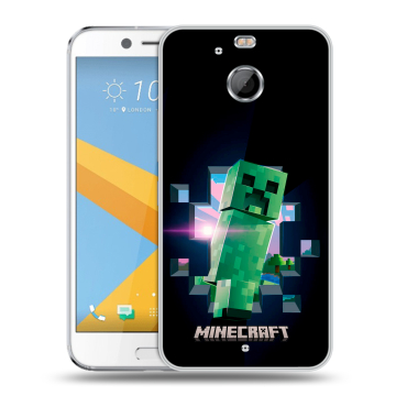 Пластиковый чехол на HTC 10 evo с принтом Майнкрафт Minecraft Пластиковый чехол на HTC 10 evo с принтом Майнкрафт Minecraft