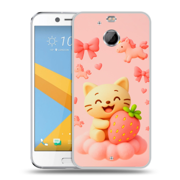 Пластиковый чехол на HTC 10 evo с принтом для девочек Пластиковый чехол на HTC 10 evo с принтом для девочек