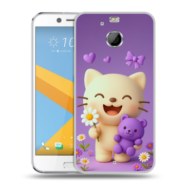 Пластиковый чехол на HTC 10 evo с принтом для девочек Пластиковый чехол на HTC 10 evo с принтом для девочек