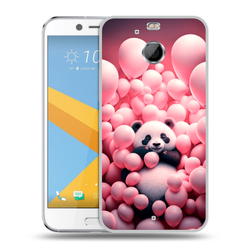Пластиковый чехол на HTC 10 evo с принтом Панда