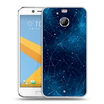 Пластиковый чехол на HTC 10 evo с принтом Космос звезды