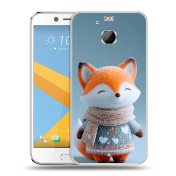 Пластиковый чехол на HTC 10 evo с принтом Лиса