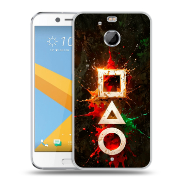 Пластиковый чехол на HTC 10 evo с принтом Squid Game Игра кальмара Пластиковый чехол на HTC 10 evo с принтом Squid Game Игра кальмара