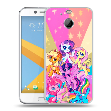 Пластиковый чехол на HTC 10 evo с принтом My little pony Дружба чудо Пластиковый чехол на HTC 10 evo с принтом My little pony Дружба чудо