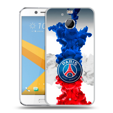 Пластиковый чехол на HTC 10 evo с принтом PSG ПСЖ
