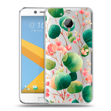 Пластиковый чехол на HTC 10 evo с принтом женский