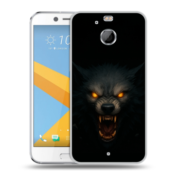 Пластиковый чехол на HTC 10 evo с принтом Волк