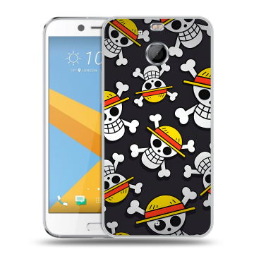 Пластиковый чехол на HTC 10 evo с принтом One Piece Ван Пис