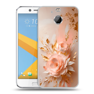 Пластиковый чехол на HTC 10 evo с принтом женский