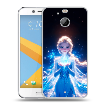 Пластиковый чехол на HTC 10 evo с принтом Холодное сердце Frozen Пластиковый чехол на HTC 10 evo с принтом Холодное сердце Frozen