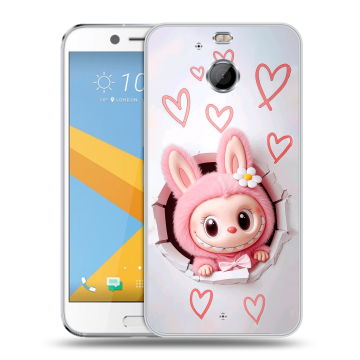 Пластиковый чехол на HTC 10 evo с принтом Labubu Лабубу