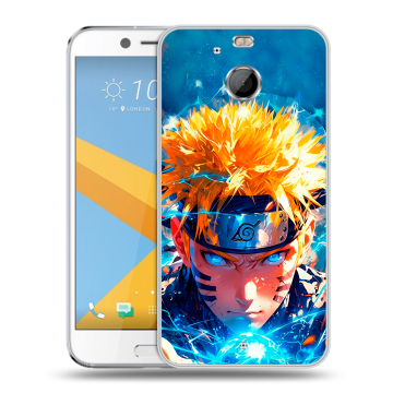 Пластиковый чехол на HTC 10 evo с принтом Аниме Наруто Naruto