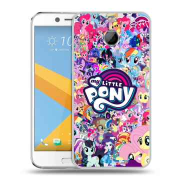 Пластиковый чехол на HTC 10 evo с принтом My little pony Дружба чудо Пластиковый чехол на HTC 10 evo с принтом My little pony Дружба чудо