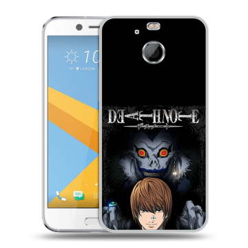 Пластиковый чехол на HTC 10 evo с принтом Death note Тетрадь смерти