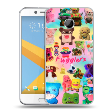Пластиковый чехол на HTC 10 evo с принтом Флагер Fuggler