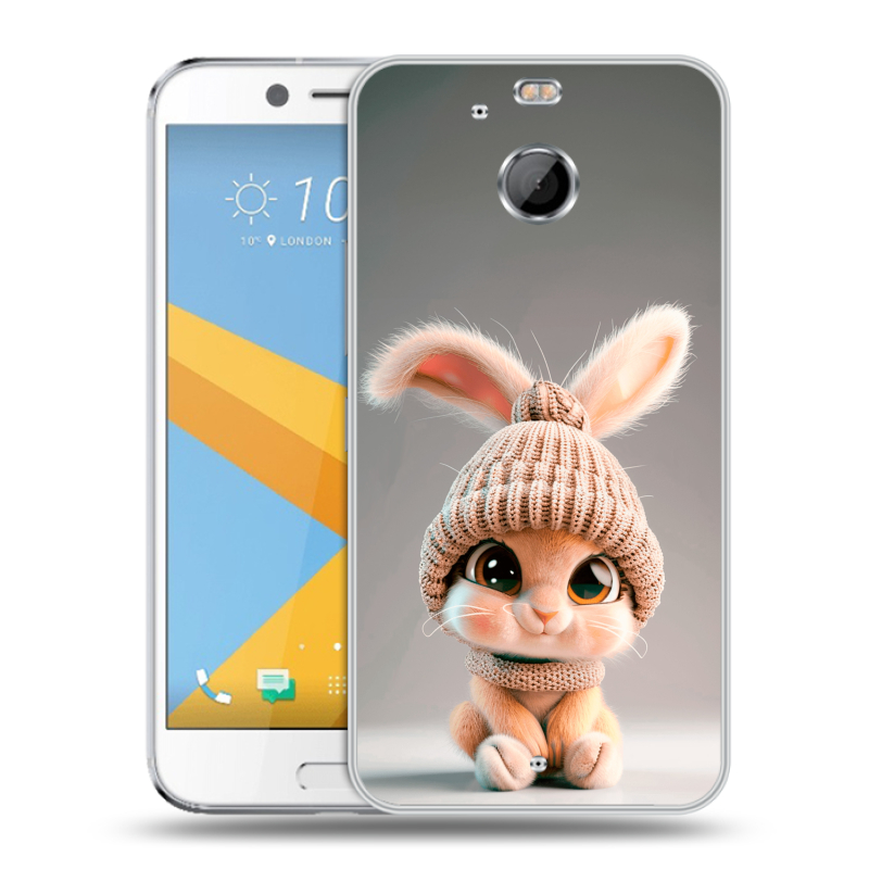 Пластиковый чехол на HTC 10 evo с принтом Кролик Пластиковый чехол на HTC 10 evo с принтом Кролик