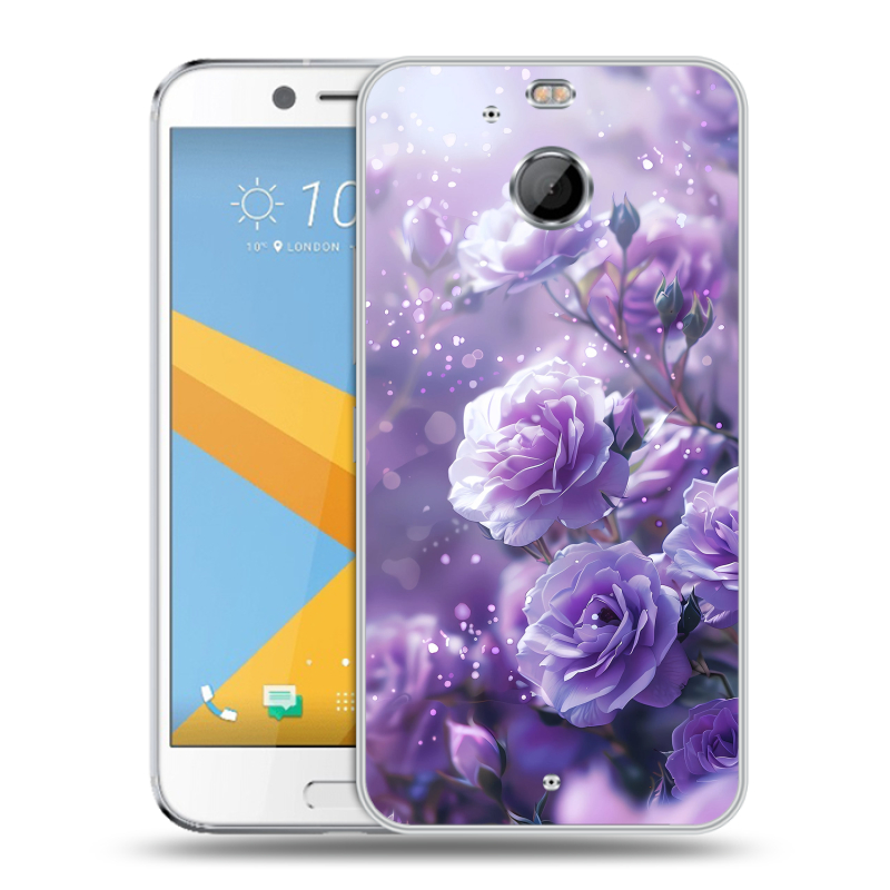 Пластиковый чехол на HTC 10 evo с принтом Розы цветы Пластиковый чехол на HTC 10 evo с принтом Розы цветы