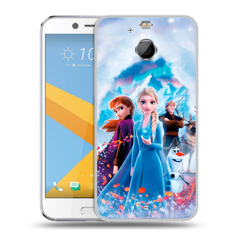 Пластиковый чехол на HTC 10 evo с принтом Холодное сердце Frozen Пластиковый чехол на HTC 10 evo с принтом Холодное сердце Frozen