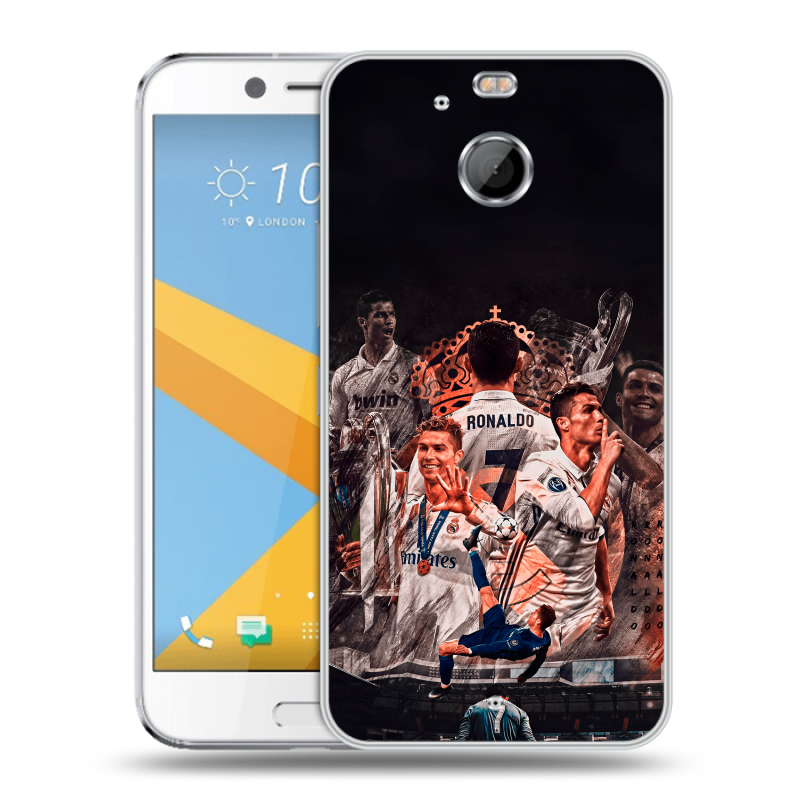 Пластиковый чехол на HTC 10 evo с принтом Реал Роналдо Real Ronaldo Пластиковый чехол на HTC 10 evo с принтом Реал Роналдо Real Ronaldo