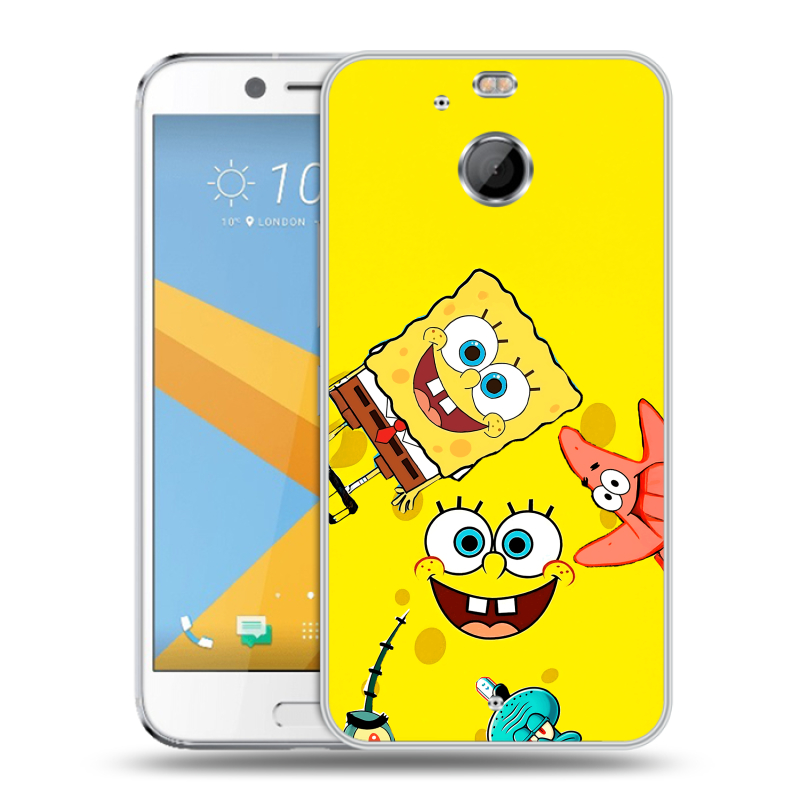 Пластиковый чехол на HTC 10 evo с принтом Спанч боб Спанчбоб Пластиковый чехол на HTC 10 evo с принтом Спанч боб Спанчбоб