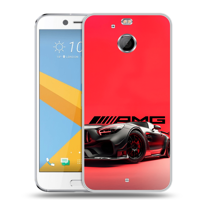 Пластиковый чехол на HTC 10 evo с принтом Мерседес Mercedes AMG Пластиковый чехол на HTC 10 evo с принтом Мерседес Mercedes AMG