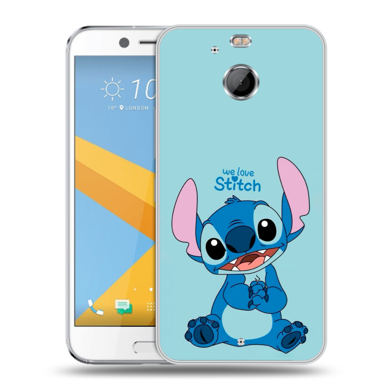 Пластиковый чехол на HTC 10 evo с принтом Лило и Стич Пластиковый чехол на HTC 10 evo с принтом Лило и Стич