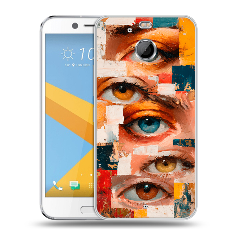 Пластиковый чехол на HTC 10 evo с принтом Модный принт Пластиковый чехол на HTC 10 evo с принтом Модный принт