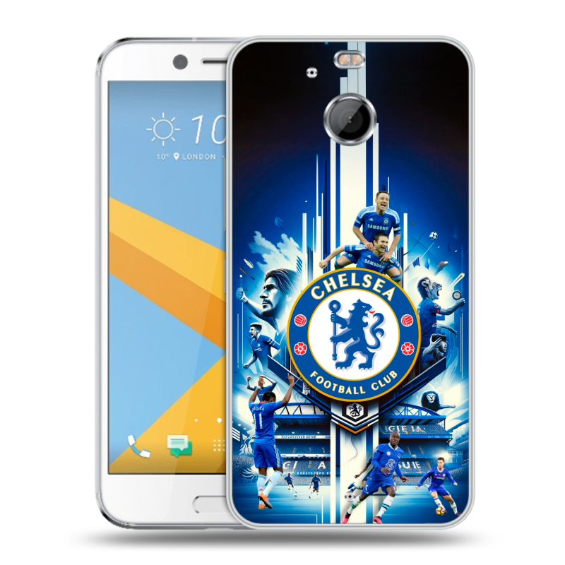 Пластиковый чехол на HTC 10 evo с принтом Chelsea Челси Пластиковый чехол на HTC 10 evo с принтом Chelsea Челси