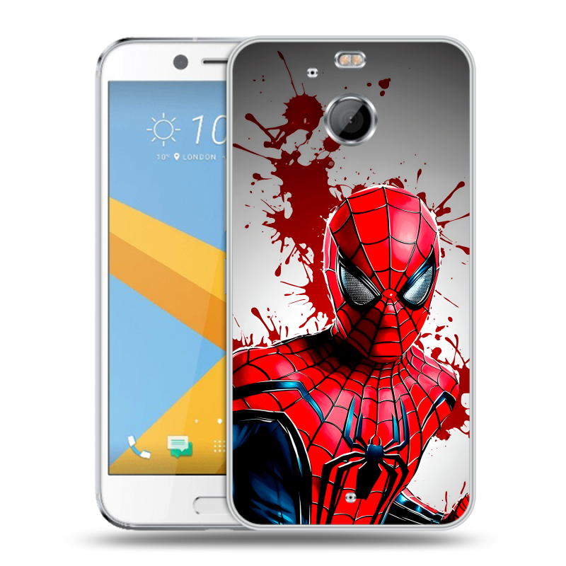 Пластиковый чехол на HTC 10 evo с принтом Spiderman Человек паук Пластиковый чехол на HTC 10 evo с принтом Spiderman Человек паук