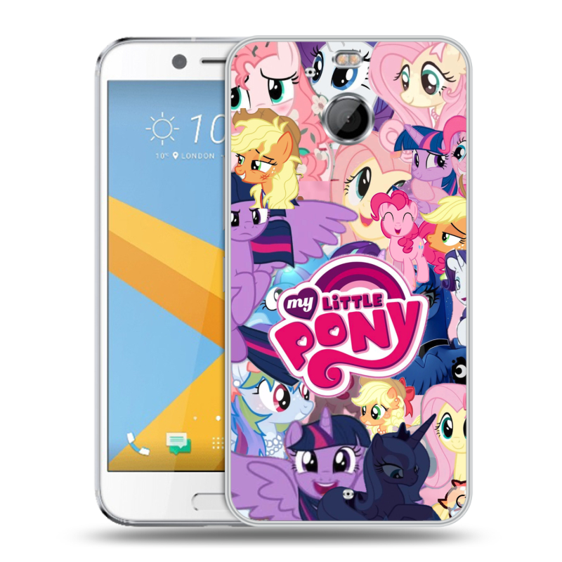 Пластиковый чехол на HTC 10 evo с принтом My little pony Дружба чудо Пластиковый чехол на HTC 10 evo с принтом My little pony Дружба чудо