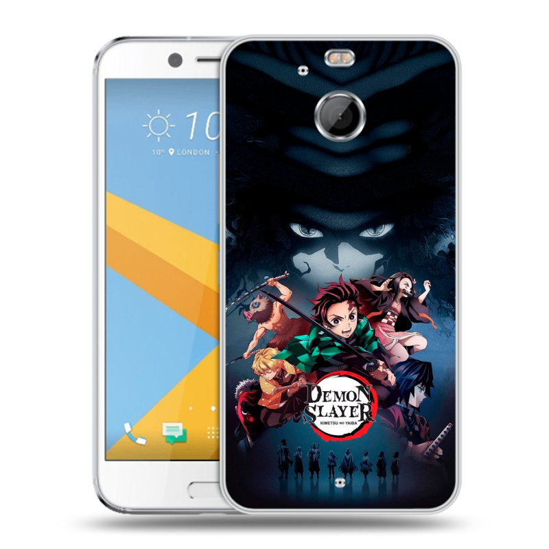 Пластиковый чехол на HTC 10 evo с принтом Demon Slayer Клинок рассекающий демонов Пластиковый чехол на HTC 10 evo с принтом Demon Slayer Клинок рассекающий демонов