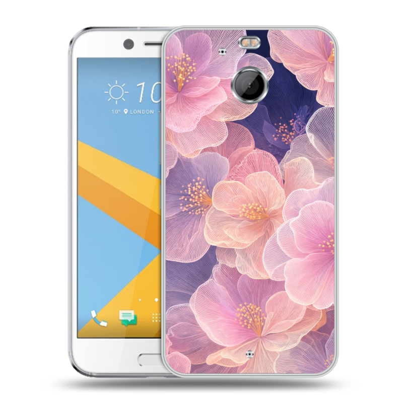 Пластиковый чехол на HTC 10 evo с принтом женский Пластиковый чехол на HTC 10 evo с принтом женский