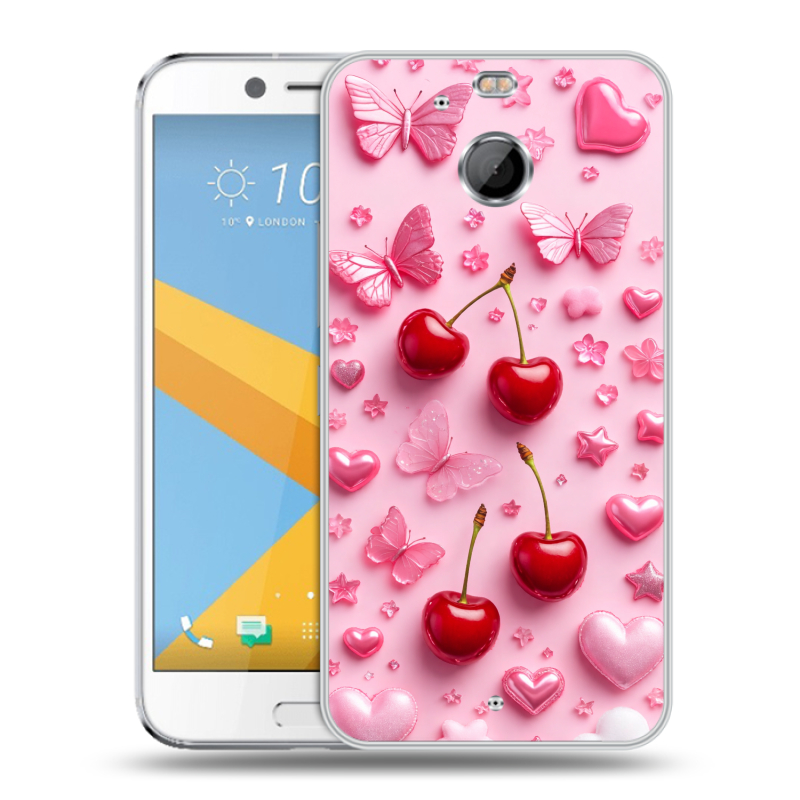 Пластиковый чехол на HTC 10 evo с принтом для девочек Пластиковый чехол на HTC 10 evo с принтом для девочек
