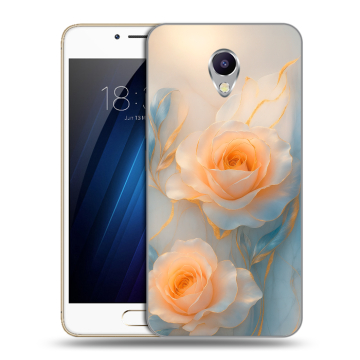 Силиконовый чехол на Meizu M5 Note с принтом Женский