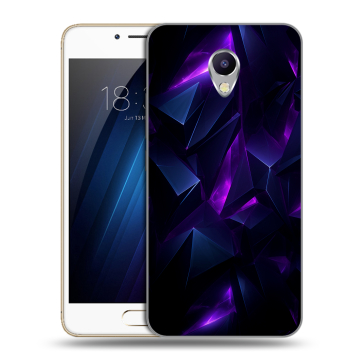 Силиконовый чехол на Meizu M5 Note с принтом Абстракиция Силиконовый чехол на Meizu M5 Note с принтом Абстракиция