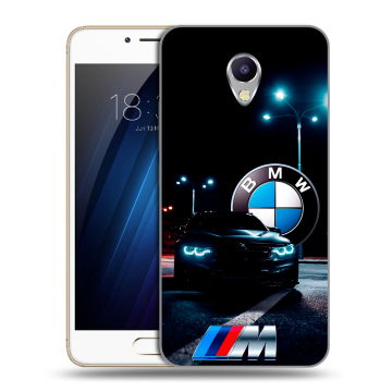 Силиконовый чехол на Meizu M5 Note с принтом БМВ BMW Силиконовый чехол на Meizu M5 Note с принтом БМВ BMW