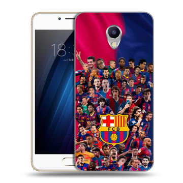 Силиконовый чехол на Meizu M5 Note с принтом Барселона Barcelona Силиконовый чехол на Meizu M5 Note с принтом Барселона Barcelona