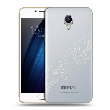Силиконовый чехол на Meizu M5 Note с принтом Сотворение мира Силиконовый чехол на Meizu M5 Note с принтом Сотворение мира