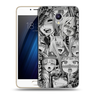 Силиконовый чехол на Meizu M5 Note с принтом Ahegao Ахегао Аниме Силиконовый чехол на Meizu M5 Note с принтом Ahegao Ахегао Аниме