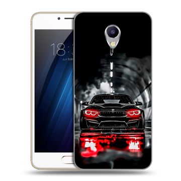 Силиконовый чехол на Meizu M5 Note с принтом BMW БМВ Силиконовый чехол на Meizu M5 Note с принтом BMW БМВ
